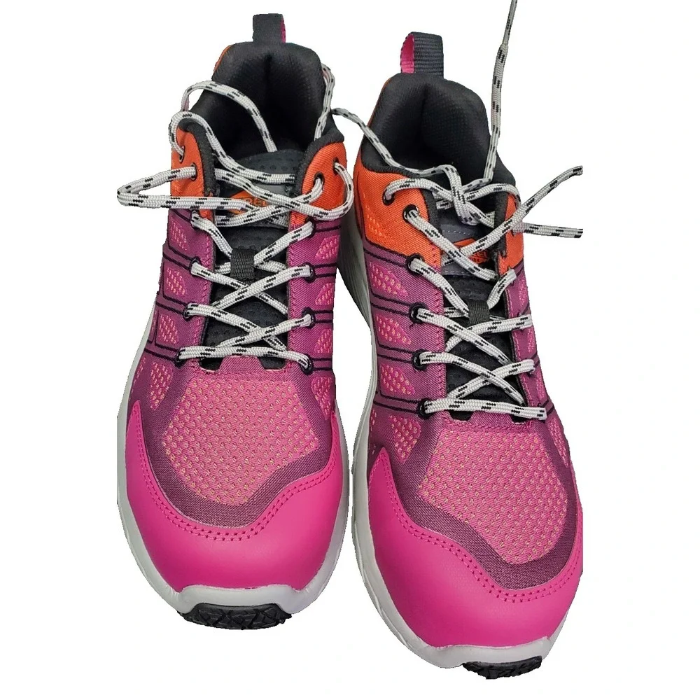 Merrell Moab Flight CF Mens Size 7.5M  Alloy Toe No Slip Fuchsia ASTM F2413-18